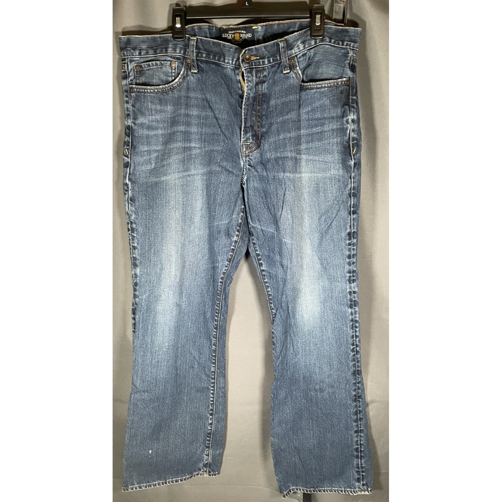 Lucky Brand 367 Boot Jeans Mens 38x32 Denim Casual